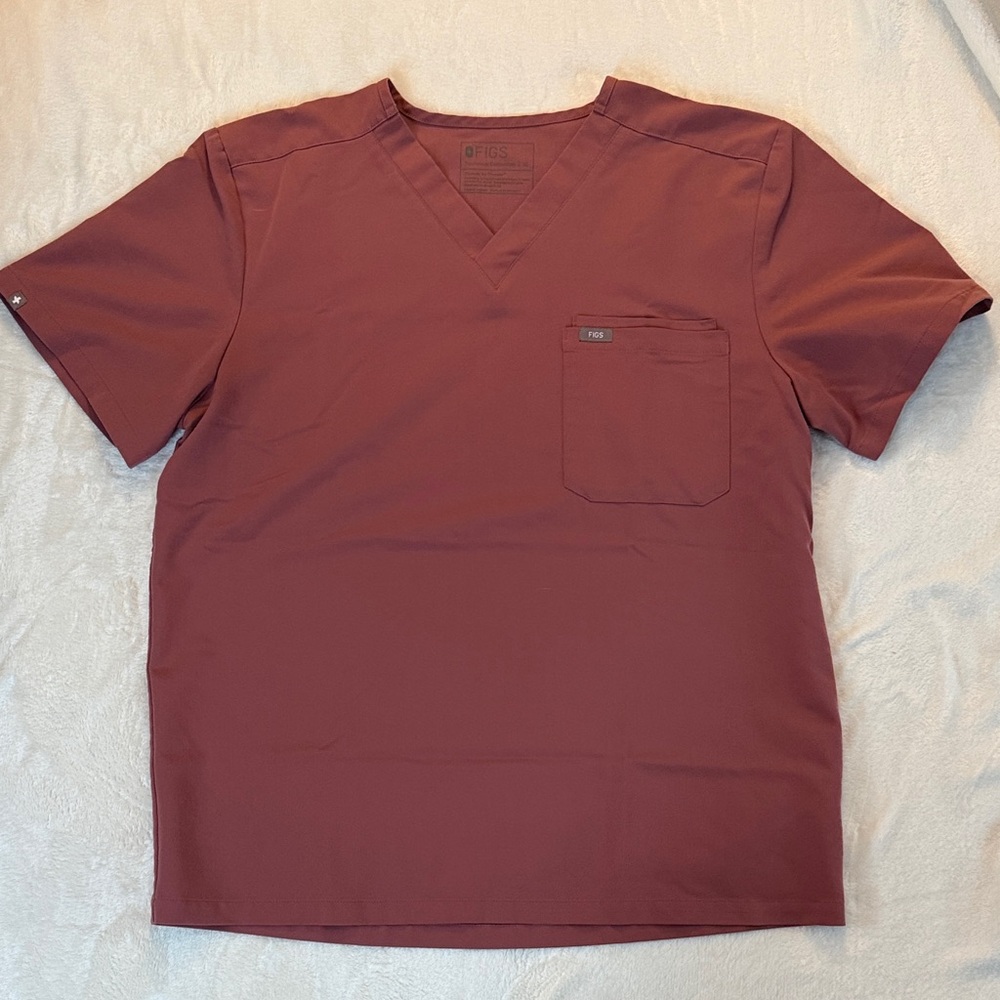 Figs Mens Leon Three Pocket Scrub Top XL